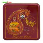 سوهان عسلی تخت جعبه فلزی کرمانی - 350 گرم